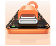 USAMS Kabel 30W 3A Silicone USB-C do Lightning pomarańczowy - 1569042 - zdjęcie 7